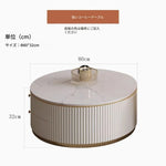 モダンデザイン 強化ガラス＆ステンレス製 センターテーブル - おしゃれなパイン材のアクセント付き - リビングルーム向け 高級感溢れるインテリア家具 hxbs-3029