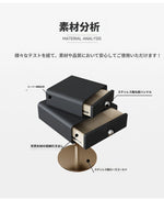 シンプルでスタイリッシュなPUレザー＆ステンレス製ナイトテーブル - 無垢材風デザインの収納家具 hxy-5165