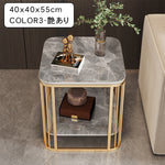 アイボリートーンのモダンセンターテーブルリビング向け セラミックストーン天板×大容量収納ローテーブル hykg-5856