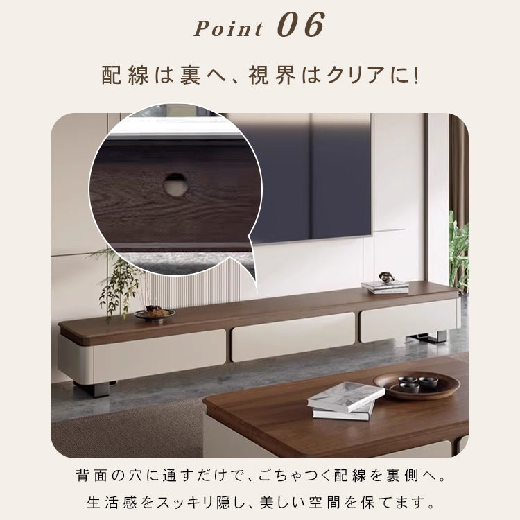 リビング用 テレビボード 松木調×セラミック天板 モダンデザイン ローボード hykg-5864