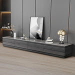 リビング用テレビボード セラミック天板×木目調グレー モダンデザインの大容量ローボード hykg-5875