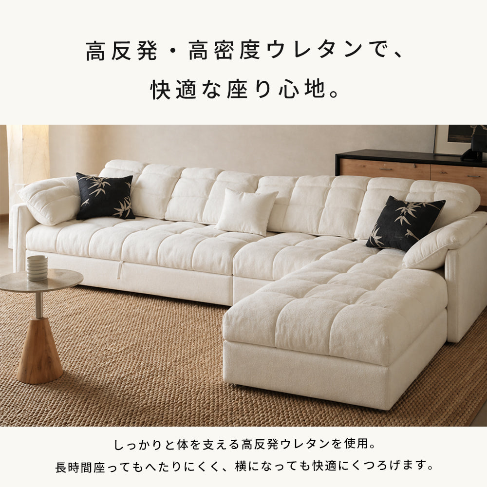 ソファベッド おしゃれ スエード ベージュ ダークグレー モダン 北欧