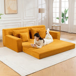 モジュール式 圧縮タイプ ソファーベッド｜折りたたみ 1〜2人用 畳風 リビング・寝室対応 jajj-0226-70