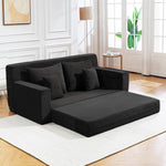 モジュール式 圧縮タイプ ソファーベッド｜折りたたみ 1〜2人用 畳風 リビング・寝室対応 jajj-0226-70