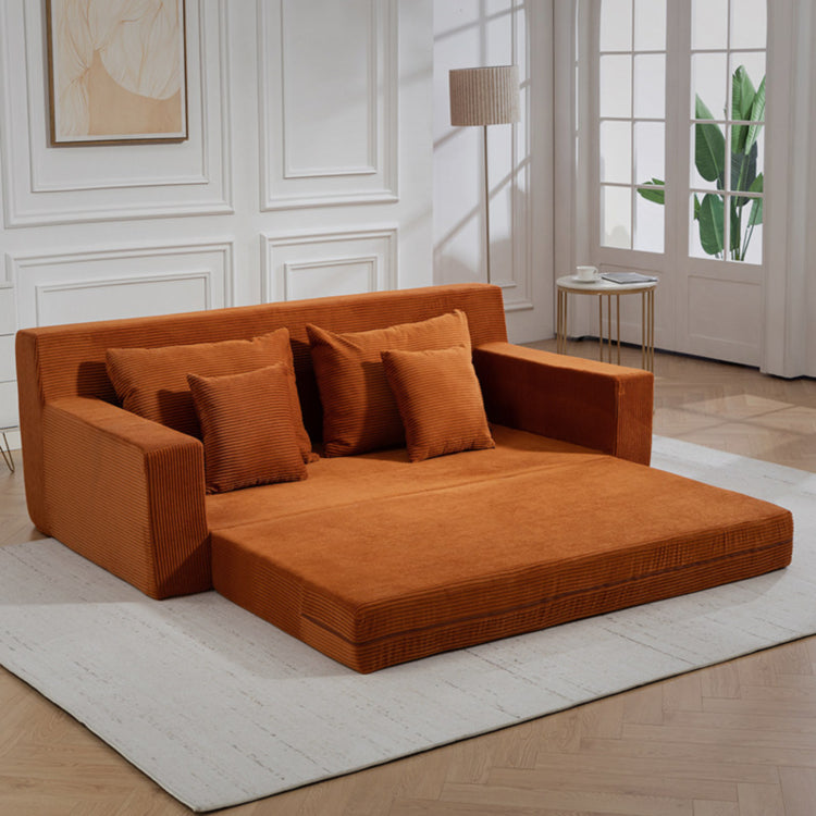 モジュール式 圧縮タイプ ソファーベッド｜折りたたみ 1〜2人用 畳風 リビング・寝室対応 jajj-0226-70