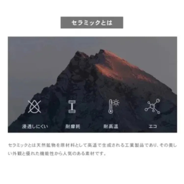 センターテーブル グレー ホワイト セラミック スチール jl-03-table