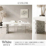 テーブル ホワイト セラミック ステンレス アクリル jrjj-6185xg-table