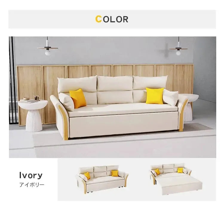 ソファー カーキ ベージュ ブルー ブラウン ダークグレー ホワイト アッシュ スチール jxjj-03-sofabed