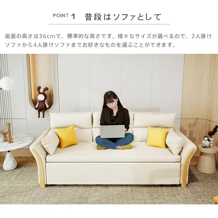 ソファー カーキ ベージュ ブルー ブラウン ダークグレー ホワイト アッシュ スチール jxjj-03-sofabed