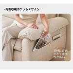 クリーム系デザイン ソファーベッド 折りたたみ式｜リビング・書斎対応 多機能 省スペース jy-0203-34