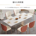 テーブル ホワイト ブラック セラミック mls-001-table