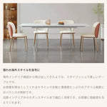 テーブル ホワイト ブラック セラミック mls-001-table