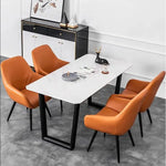 チェア グレー ブラック ブラウン イエロー ブルー 合成皮革 myxjj-jb-802-chair