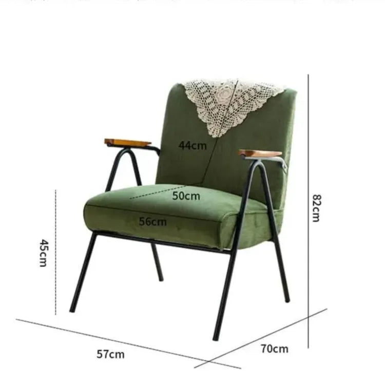 チェア ブルー カーキ レッド グレー グリーン 千鳥 高密度ウレタン コーデュロイ myxjj-jb-806-sofa
