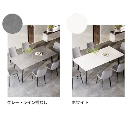 ダイニングテーブル セラミック テーブル 食卓 6人掛け 4人掛け 大理石調 幅140cm 幅160cm 幅180cm モダン 北欧 傷 汚れに強い 9513-604