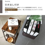 カート ブラウン 天然木 スチール ogj-zwj045-trolley