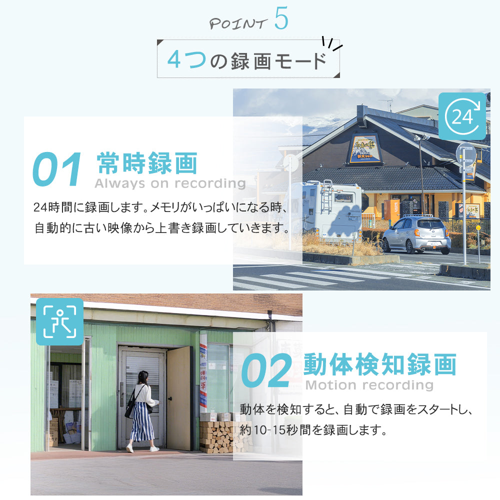 防犯カメラ 屋外 家庭用 有線 LAN PoE給電 選べる1~8台 モニター 監視カメラ nvr 最大800万画素 4K 防犯カメラセット ネ ット不要 レコーダー 録画機 夜間カラー 動体検知 首振り HDD 録画 遠隔監視 業務用 駐車場 店舗 車庫 車上荒らし poe-GB-109