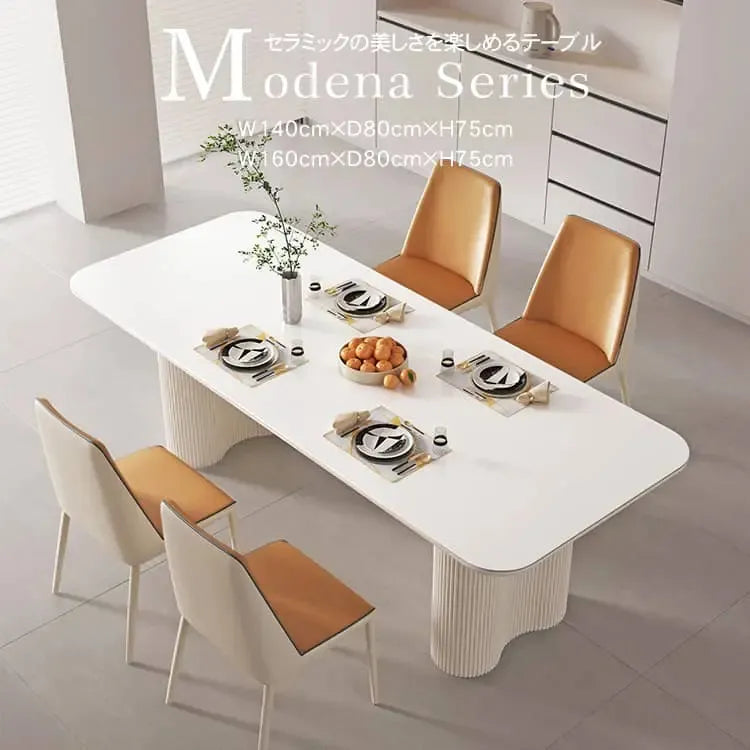 テーブル ホワイト セラミック qm-001-table