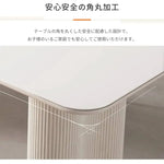 テーブル ホワイト セラミック qm-001-table