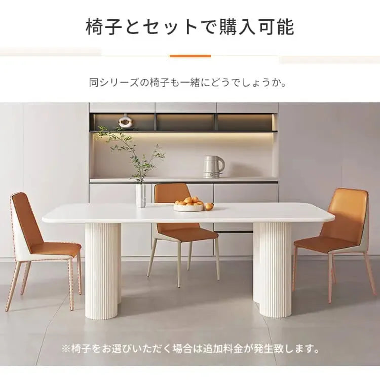 テーブル ホワイト セラミック qm-001-table