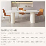 テーブル ホワイト セラミック qm-001-table