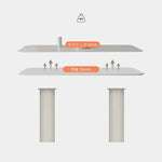 テーブル ホワイト セラミック qm-001-table