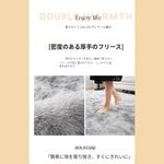 パープル カラフル シャギーラグ 厚手ラグマット 長毛 カーペット リビング 寝室 洗える 絞り染めデザイン おしゃれ ryjf-15