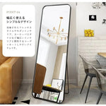 鏡 ホワイト ブラック ゴールド アルミ スチール wfwjsj-01-mirror