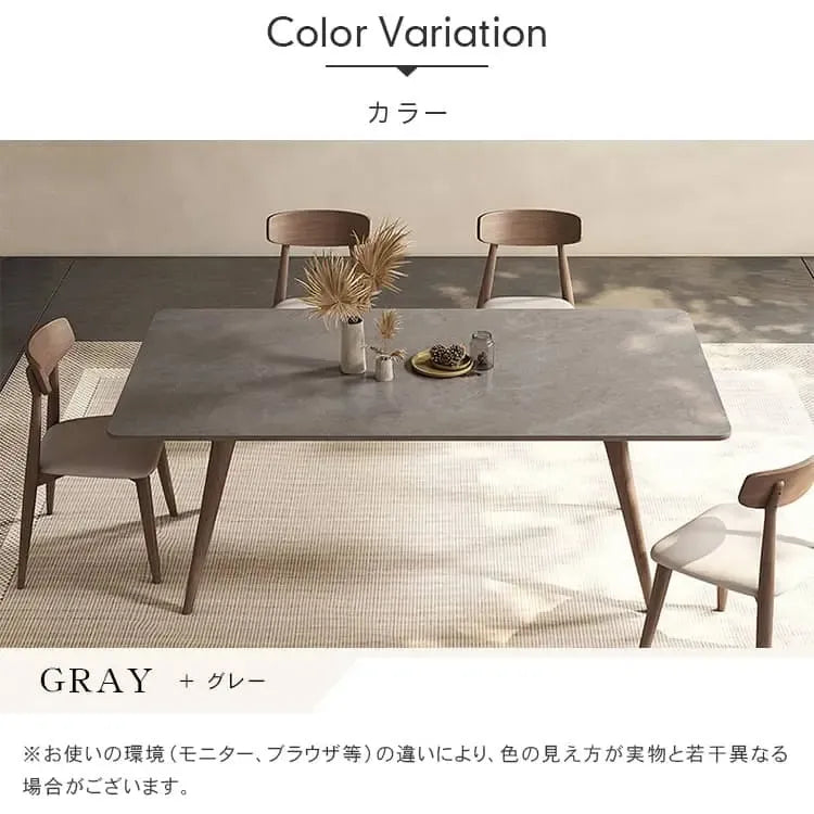 テーブル グレー セラミック wsm-001-table