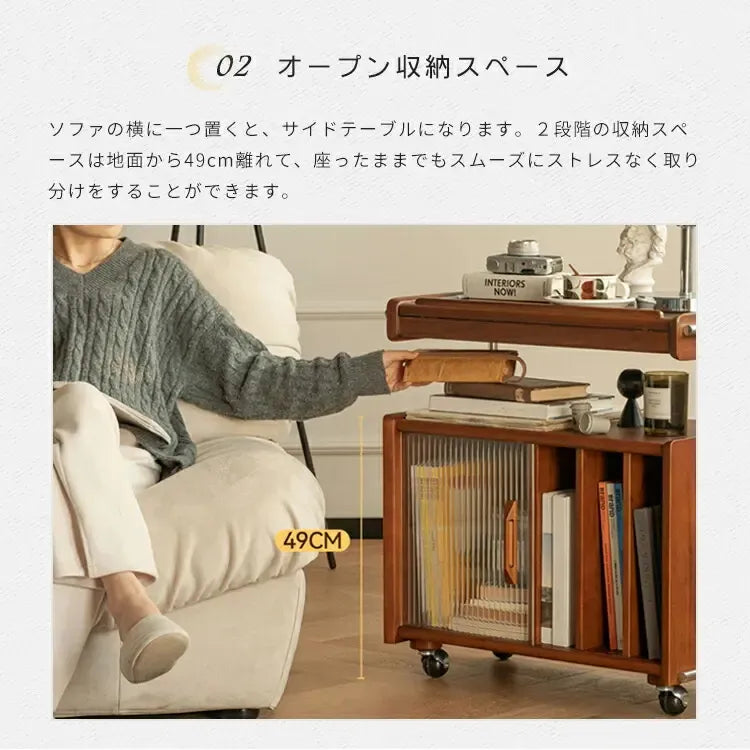 キャビネット ナチュラル ツゲ材 モールガラス xbjj-flbg-rack