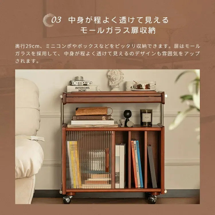 キャビネット ナチュラル ツゲ材 モールガラス xbjj-flbg-rack