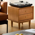 ナイトテーブル ナチュラル チェリー材 xbjj-glctg-cherry