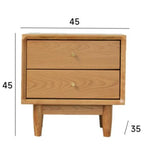 ナイトテーブル ナチュラル チェリー材 xbjj-glctg-cherry