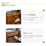 ナイトテーブル ブラウン ツゲ材 xbjj-ygctg-sidetable