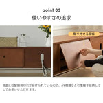 テレビ台 ブラウン ツゲ材 xbjj-yydsg-tvstand