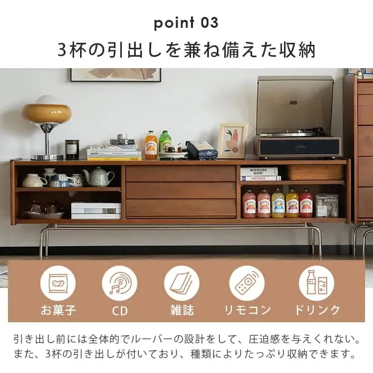 テレビ台 ブラウン ツゲ材 xbjj-yydsg-tvstand