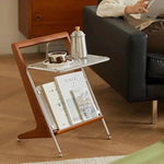 ラック ブラウン ツゲ材 スチール xbjj-yyxbj-table