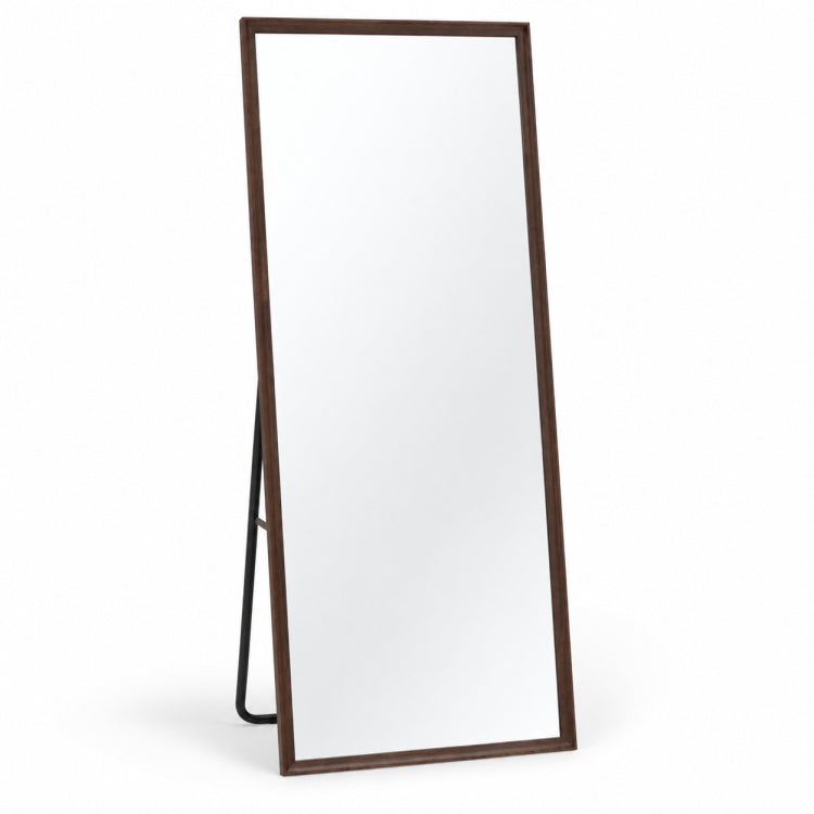 鏡 ナチュラル ダークブラウン ブラウン 鏡 スチール 化粧板 xsgyp-01-mirror