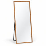 鏡 ナチュラル ダークブラウン ブラウン 鏡 スチール 化粧板 xsgyp-01-mirror
