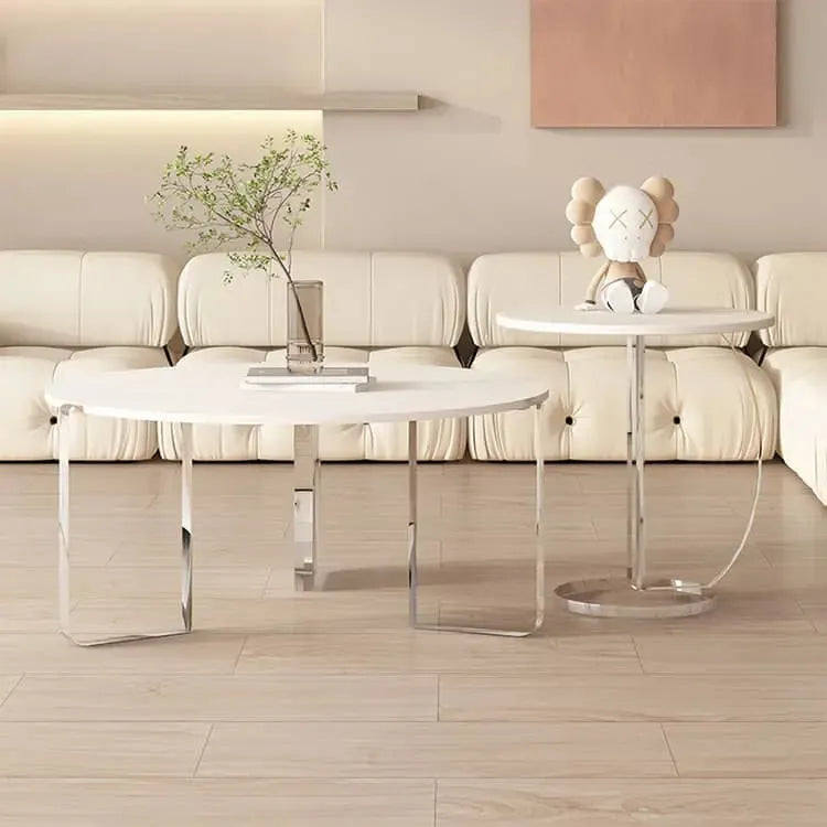 テーブル ホワイト セラミック アクリル板 ybyd-08-table