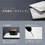 センターテーブル グレー ホワイト セラミック スチール yhxgmy-001-table