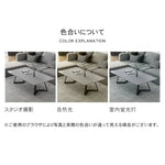 センターテーブル グレー ホワイト セラミック スチール yhxgmy-001-table