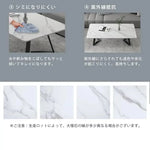 センターテーブル グレー ホワイト セラミック スチール yhxgmy-001-table