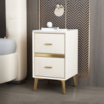 ミニマルベッドサイドテーブル小型シンプルモダン軽高級レザーナイトスタンド yk-01