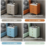 ナイトテーブル ベージュ ライトグレー ホワイト カーキ オレンジ ブルー ミントグリーン ライトピンク ダークグレー グレーブルー ライトグレー＋ホワイト ぶれーブルー＋ホワイト オレンジ＋ホワイト カーキ＋ホワイト ブルー＋ホワイト セラミック スチール yk-04-nighttable