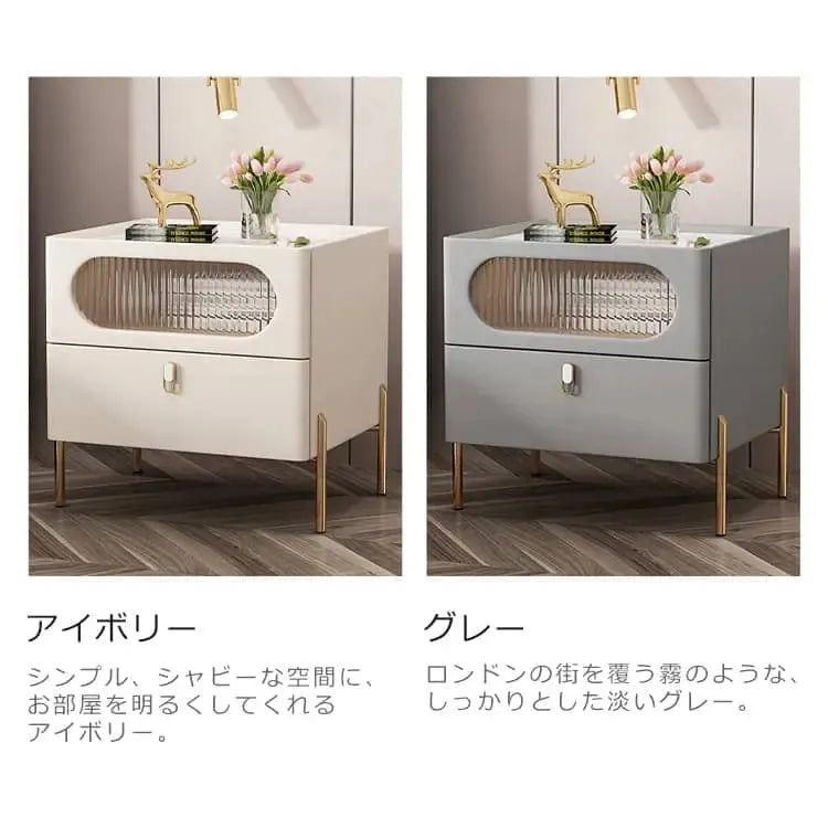 ナイトテーブル ライトブルー ピンク ライトグレー カーキ ライトブラウン ブルー グリーン ベージュ ピンク＋ベージュ オレンジ＋ベージュ セラミック スチール yk-10-nighttable