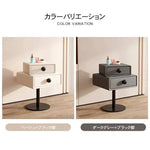 ナイトテーブル ベージュ ダークグレー ブルー ホワイト ライトグレー オレンジ マイクロファイバーレザー yk-14-nighttable