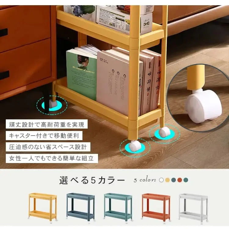 ラック ブルー イエロー グリーン オレンジ ホワイト ポリスチレン ym-788-rack