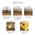 ストアーボックス ホワイト グリーン ブルー オレンジ イエロー ポリスチレン ym-795-4-box