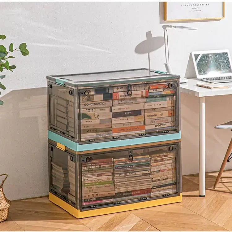 ストアーボックス ホワイト グリーン ブルー オレンジ イエロー ポリスチレン ym-795-4-box